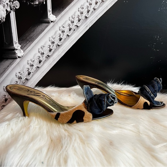 DOLCE & GABBANA Ponyhair Slide Sandals 👡 - Picture 5 of 11